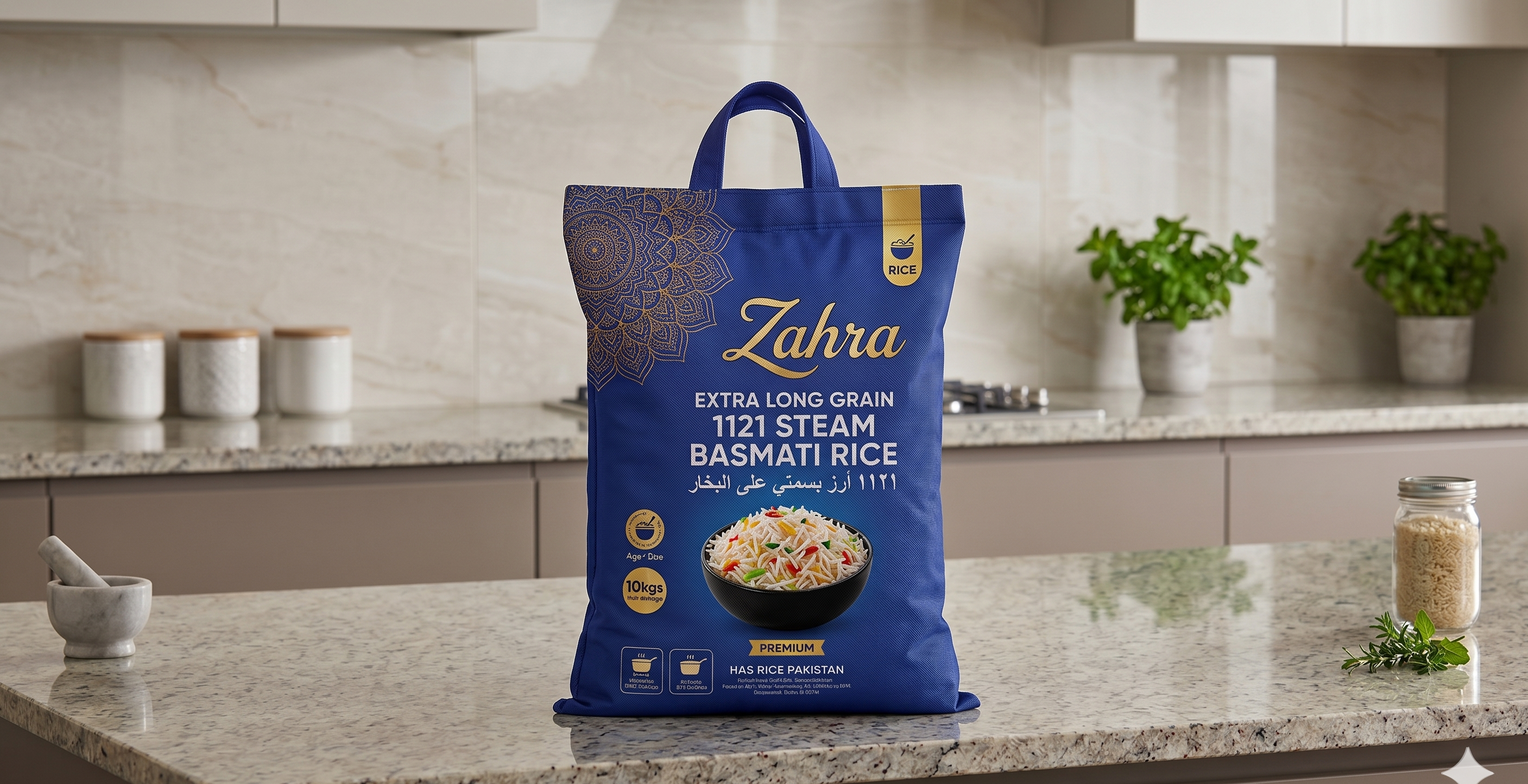 1121 Basmati Steam